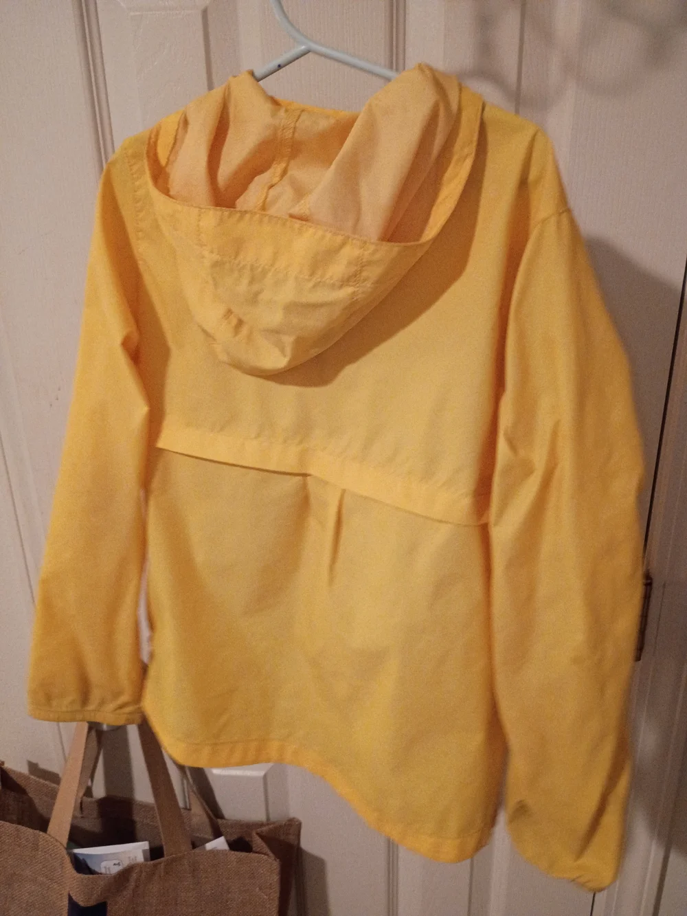 Columbia Kids' Yellow Hooded Rain Jacket